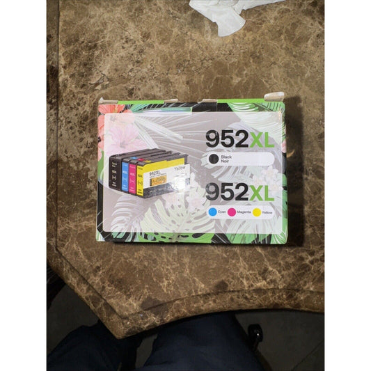 4 PACK Ink Cartridge 952 XL - Black,Cyan, Magenta, Yellow