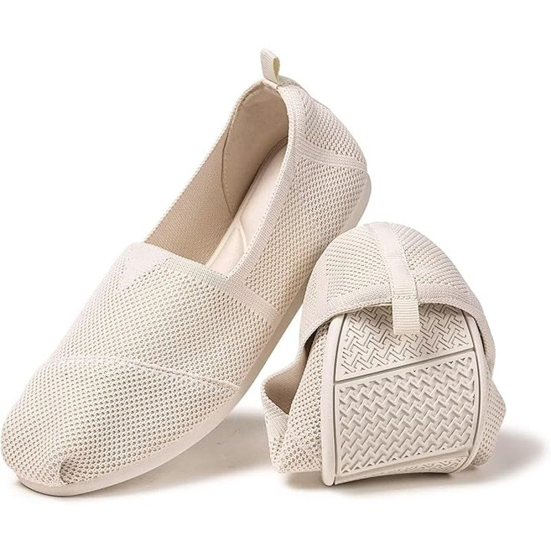 Frank Mully Womens Size 7.5 Off White Flat Slip On Closed Round Toe Loafer Shoes