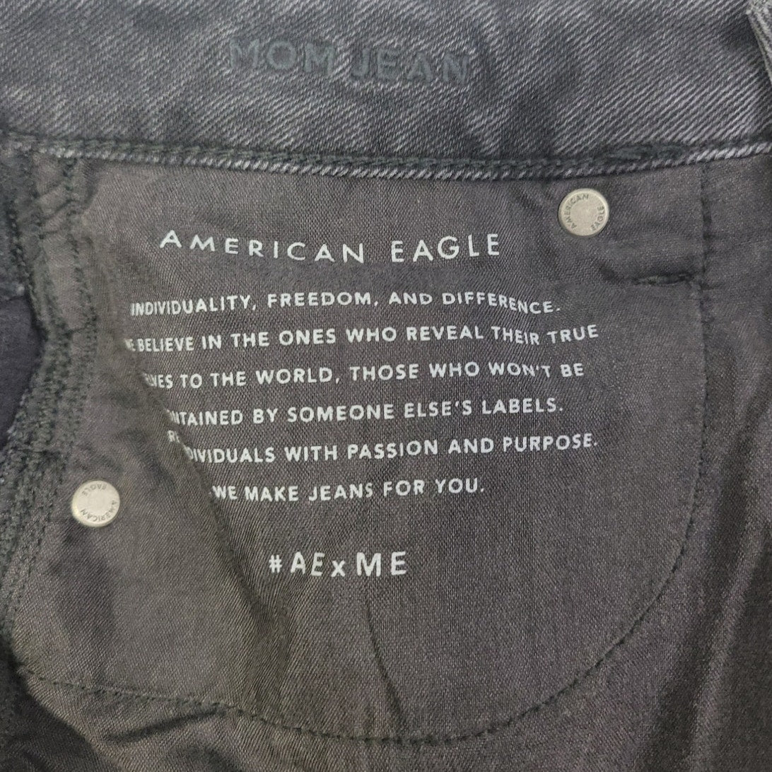 American Eagle Womens 6 Factory Distressed Comfort Stretch Waistband Denim Jeans