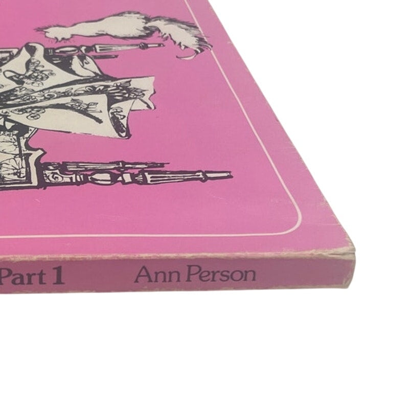 Vintage 1976 Stretch & Sew Sewing Book Part 1 by Ann Person - Fair Condition