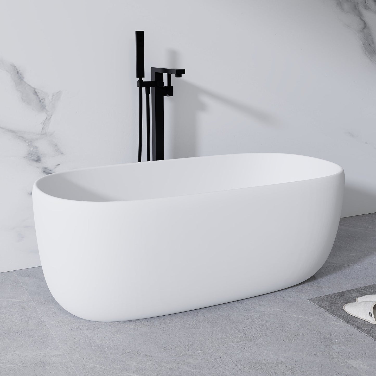 LILYA 51'' Freestanding Bathtub