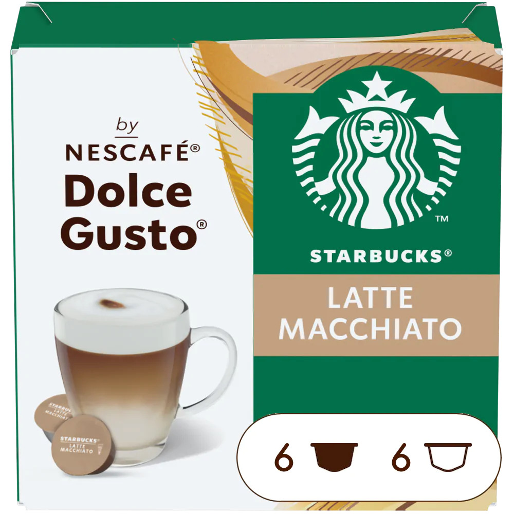 Nescafé Starbucks Latte Macchiato kapszula 12db (STARBUCKS LATTE MACCHIATO)-0