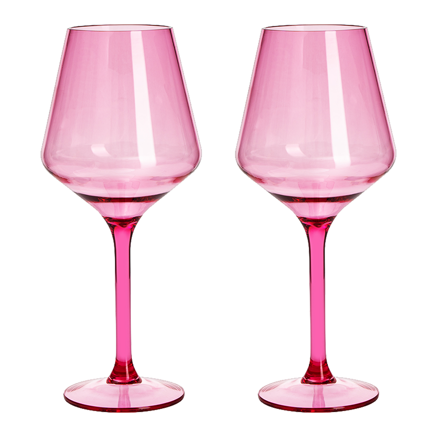 Floating Wine Glasses for Pool - Set of 2-15 OZ Shatterproof Poolside Wine Glasses, Tritan Plastic Reusable Stemware, Beach Outdoor Cocktail, Wine, Champagne, Water Glassware - Spring Summer (Green)-1
