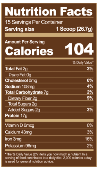Raw Cacao Protein Blend-1
