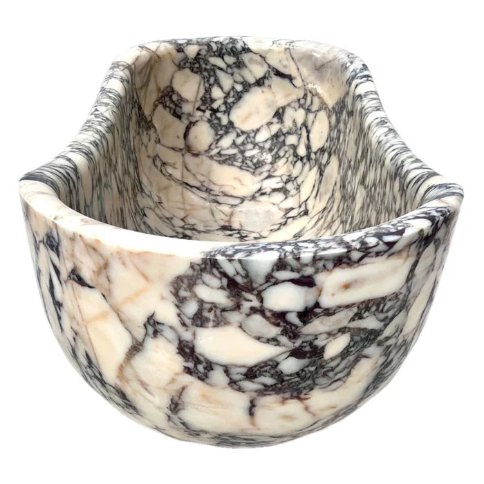 Calacatta Viola Marble Bathtub - Hand Carved Soaking 34x70x26