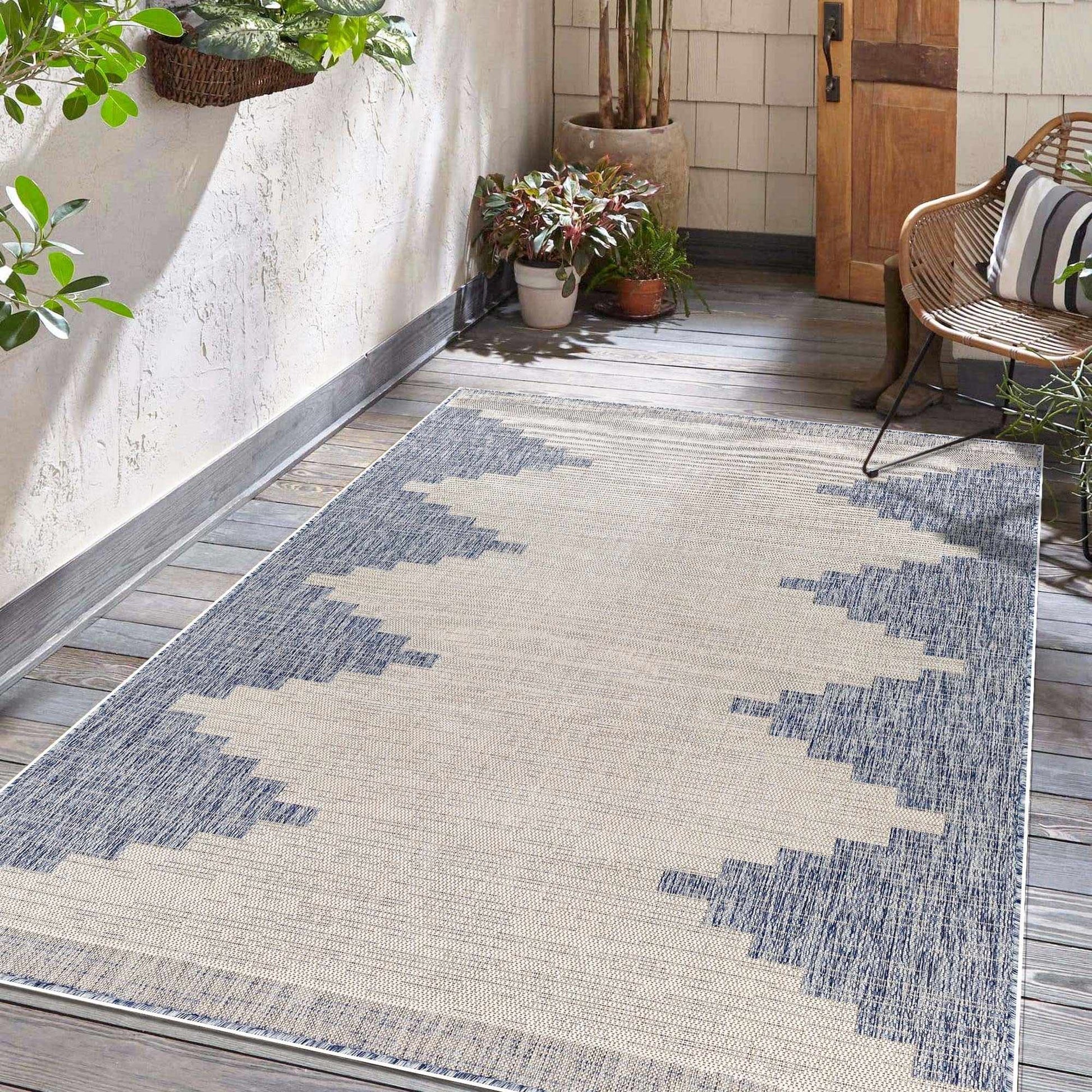 Djugun Blue Outdoor Rug-2