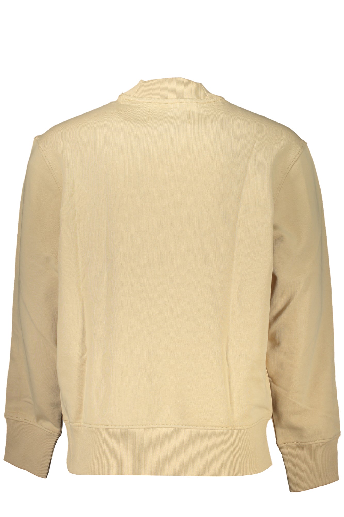 CALVIN KLEIN MEN'S BEIGE ZIPLESS SWEATSHIRT-1
