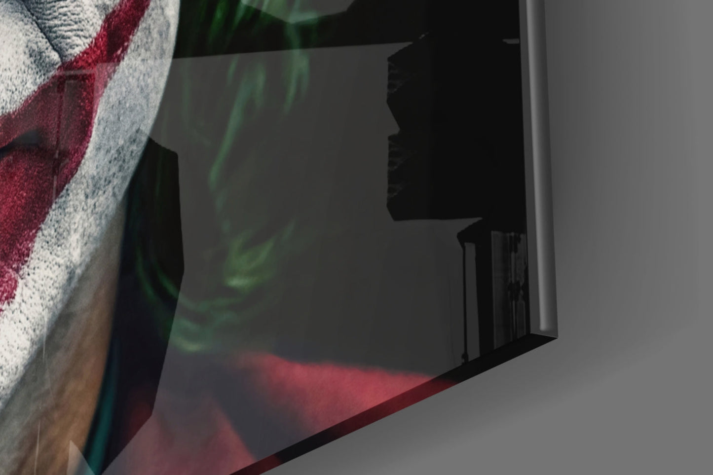 Joker Glass Wall Art