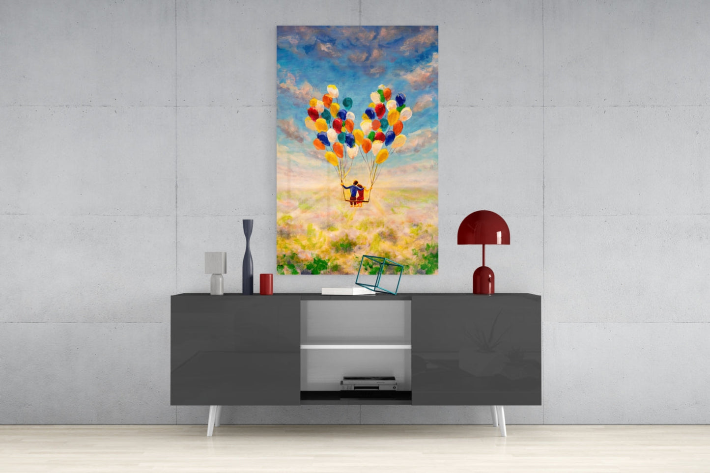 Love Glass Wall Art
