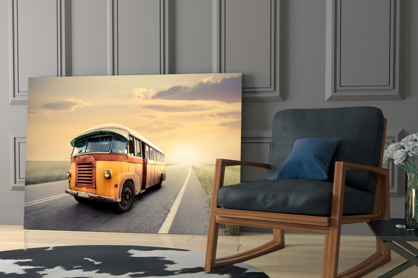 Caravan Glass Wall Art