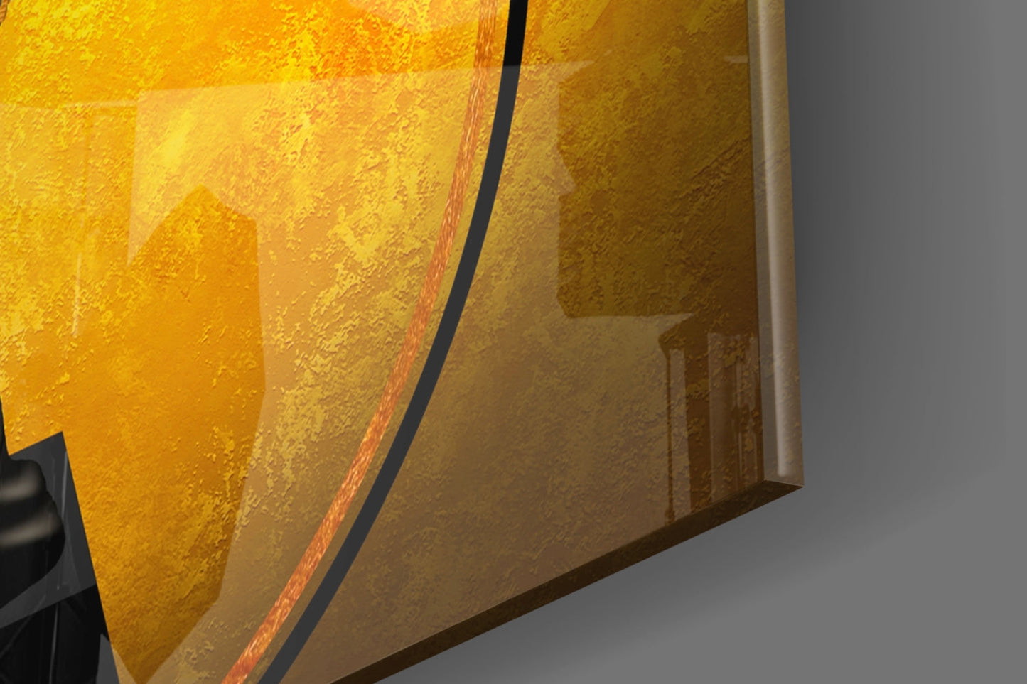 Cat Glass Wall Art