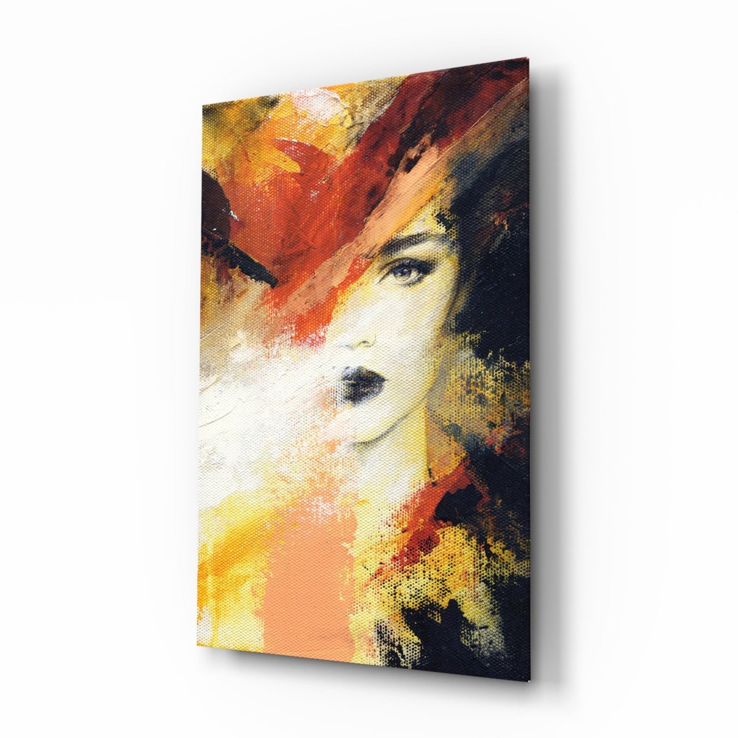 Women's Glass Wall Art-0