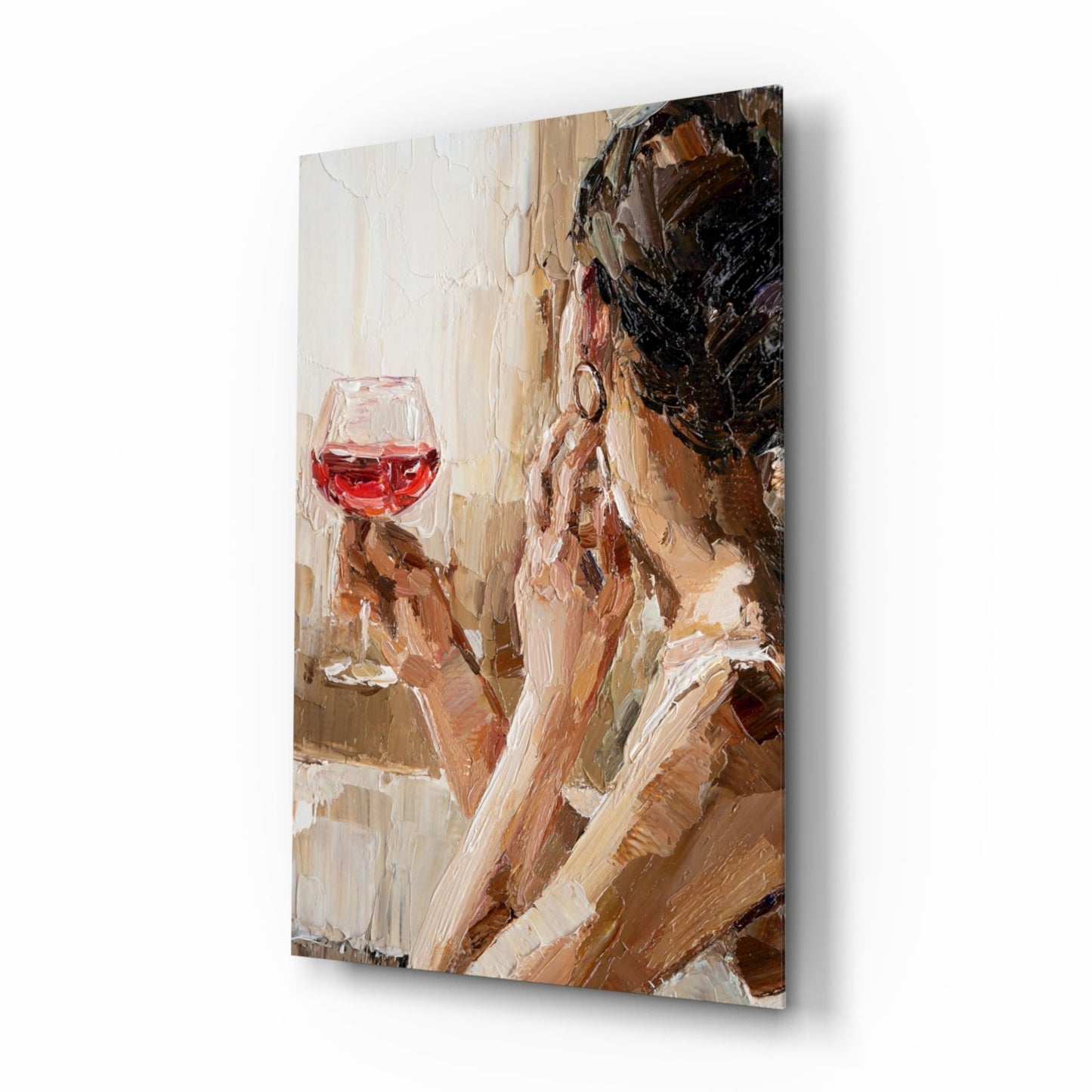 Wine and Women Glass Art-0