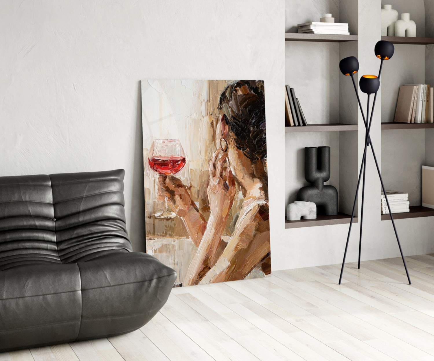 Wine and Women Glass Art-4