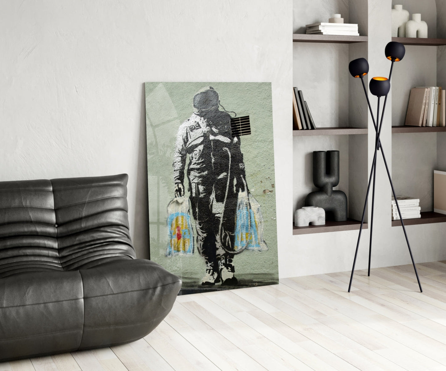 Space Market Glass Art