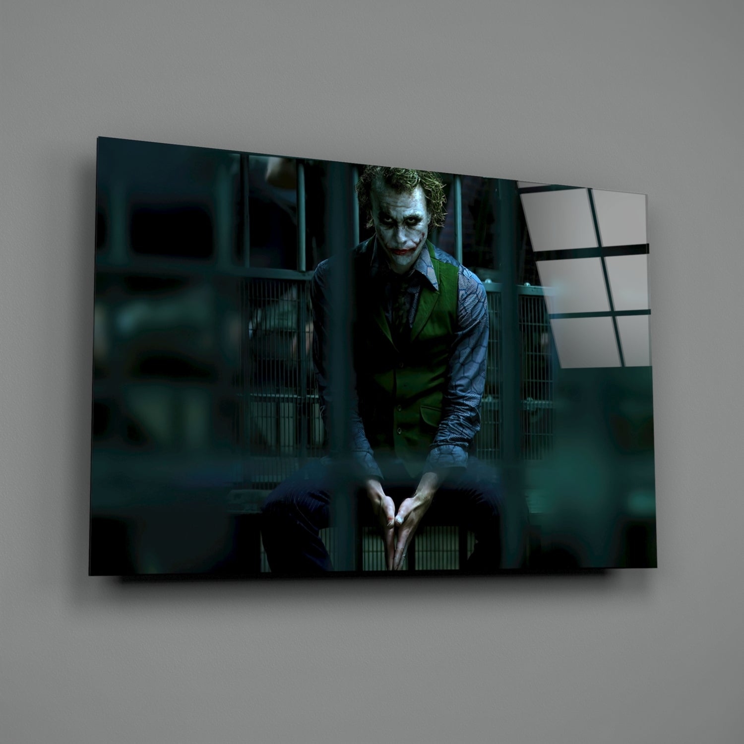 Joker Jail Glass Art-1
