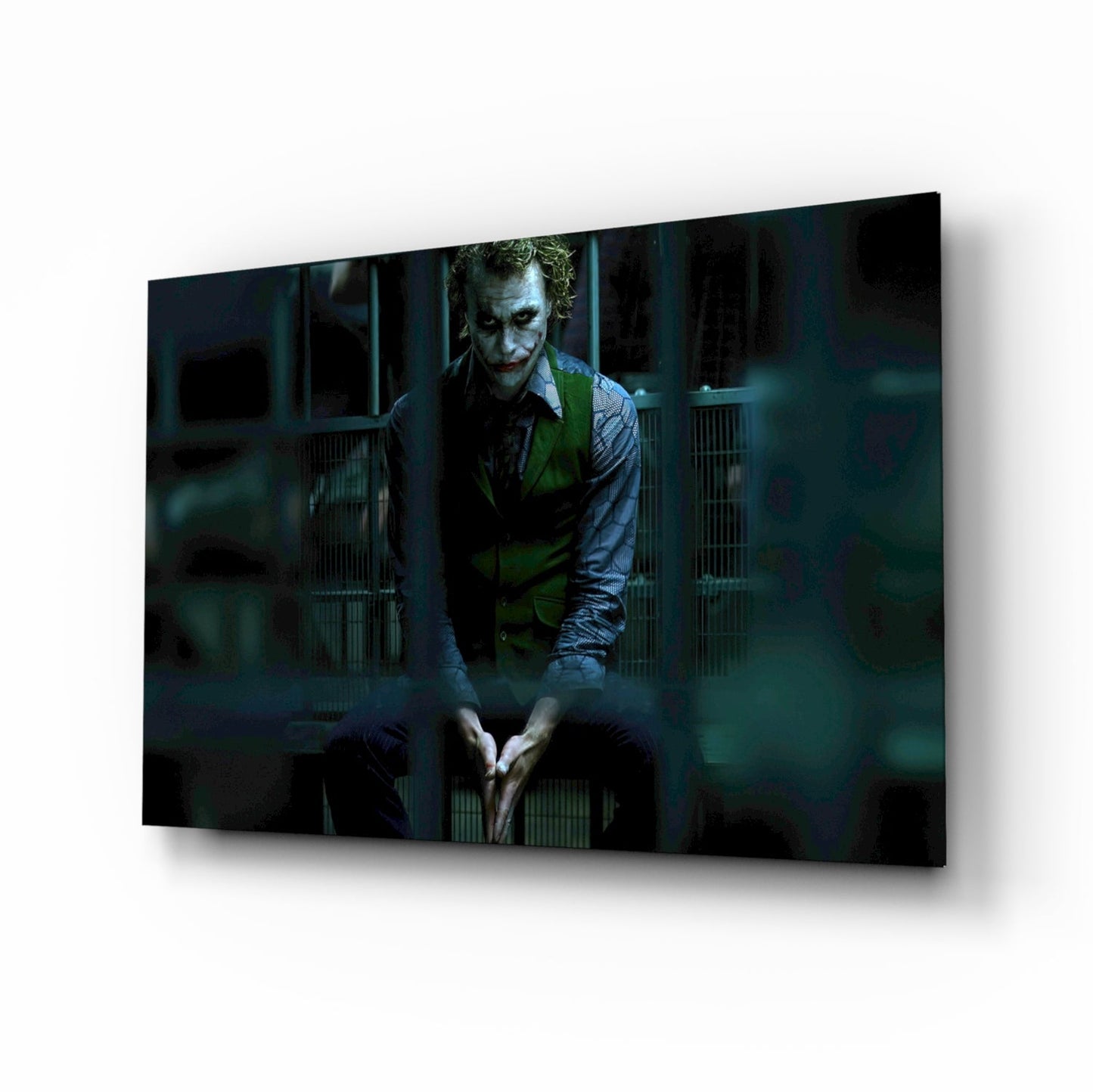 Joker Jail Glass Art-0