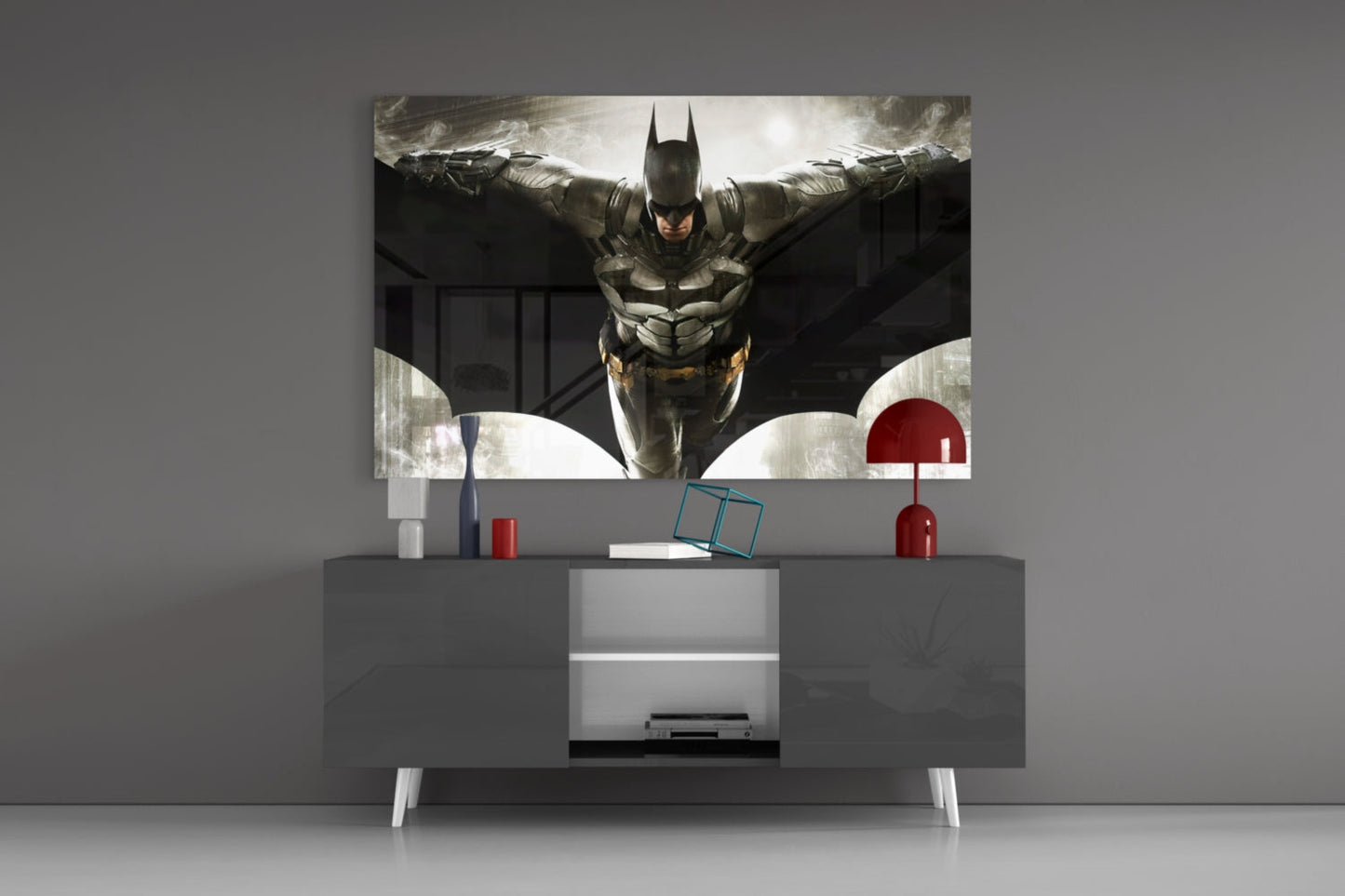 Batman Glass Art