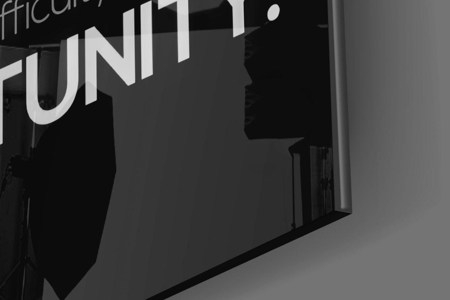 Einstein Glass Wall Art