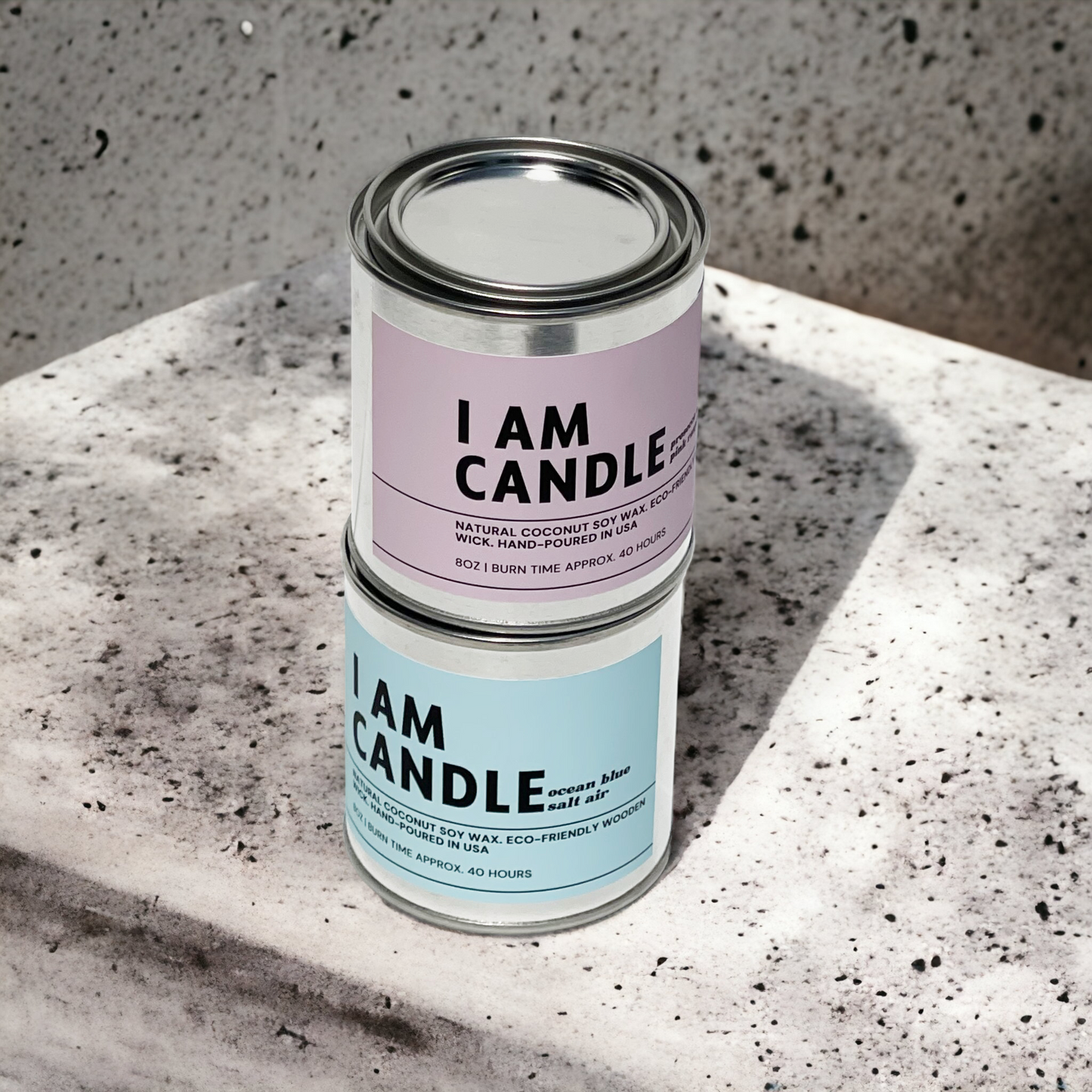 I Am Candle - Pink Raspberry-3