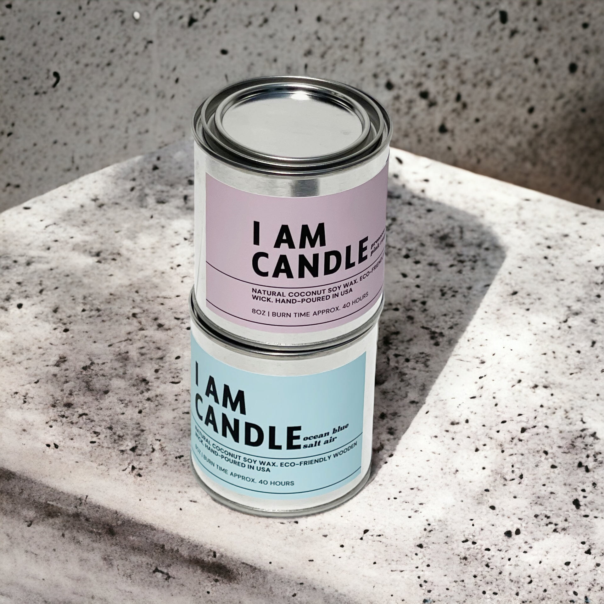 I Am Candle - Pink Raspberry-3