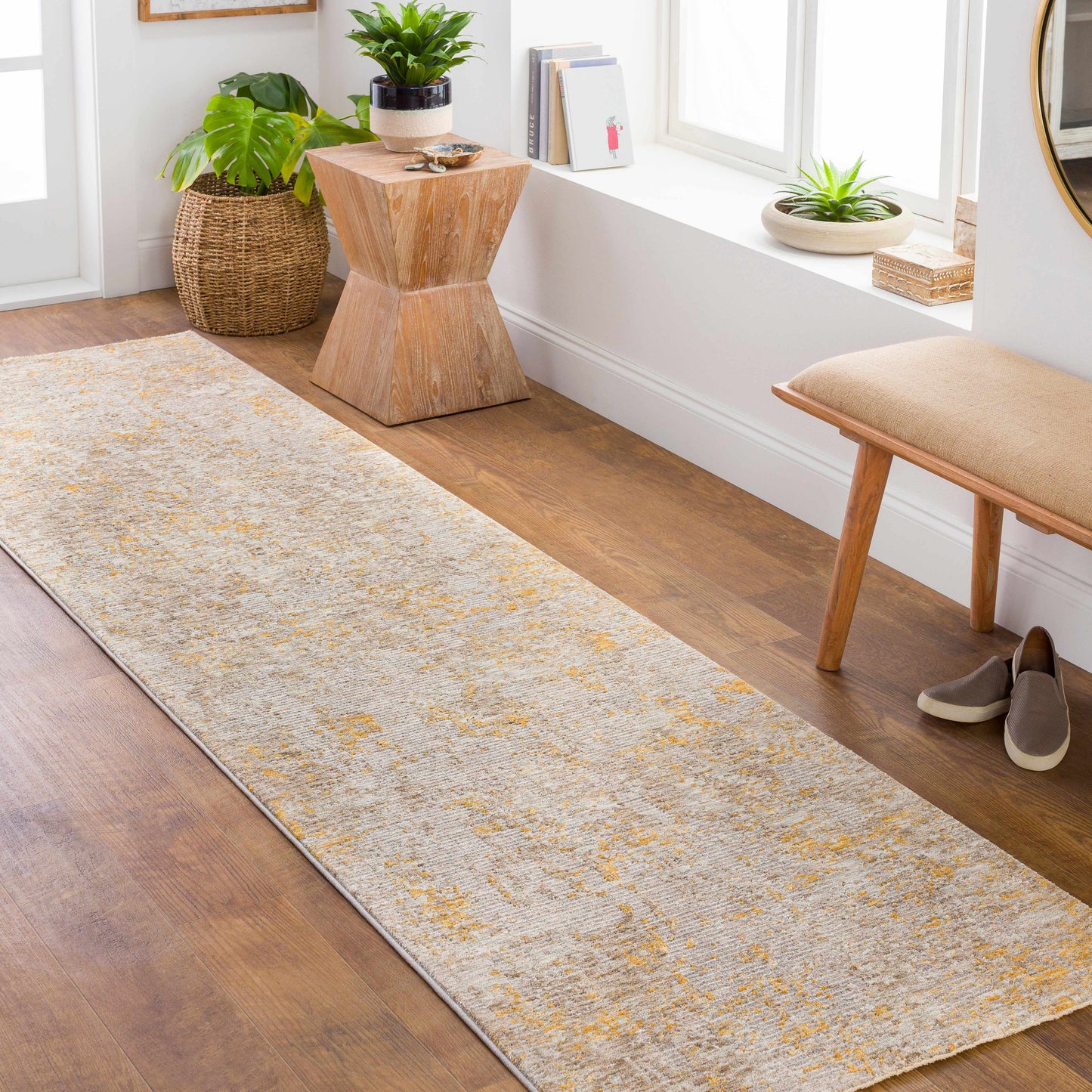 Cayhagan Mustard Luxe Rug-3