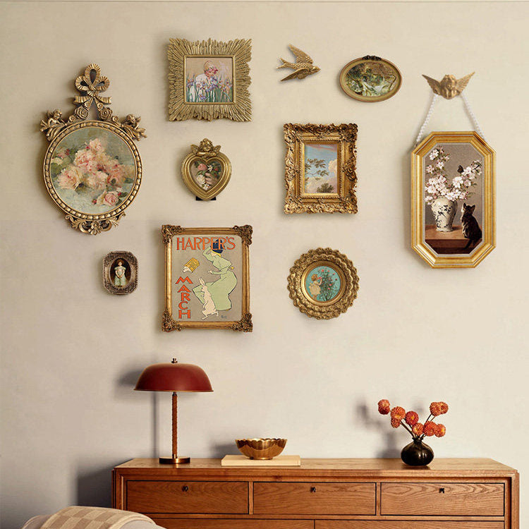 Set of 10 Retro Wall Painting-0