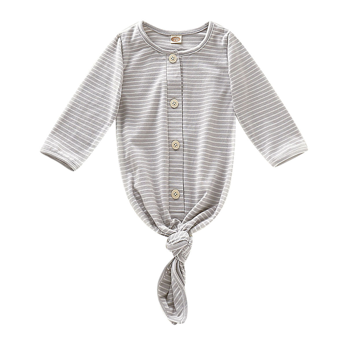 Baby's Solid Color Long Sleeve Sleeping Bag