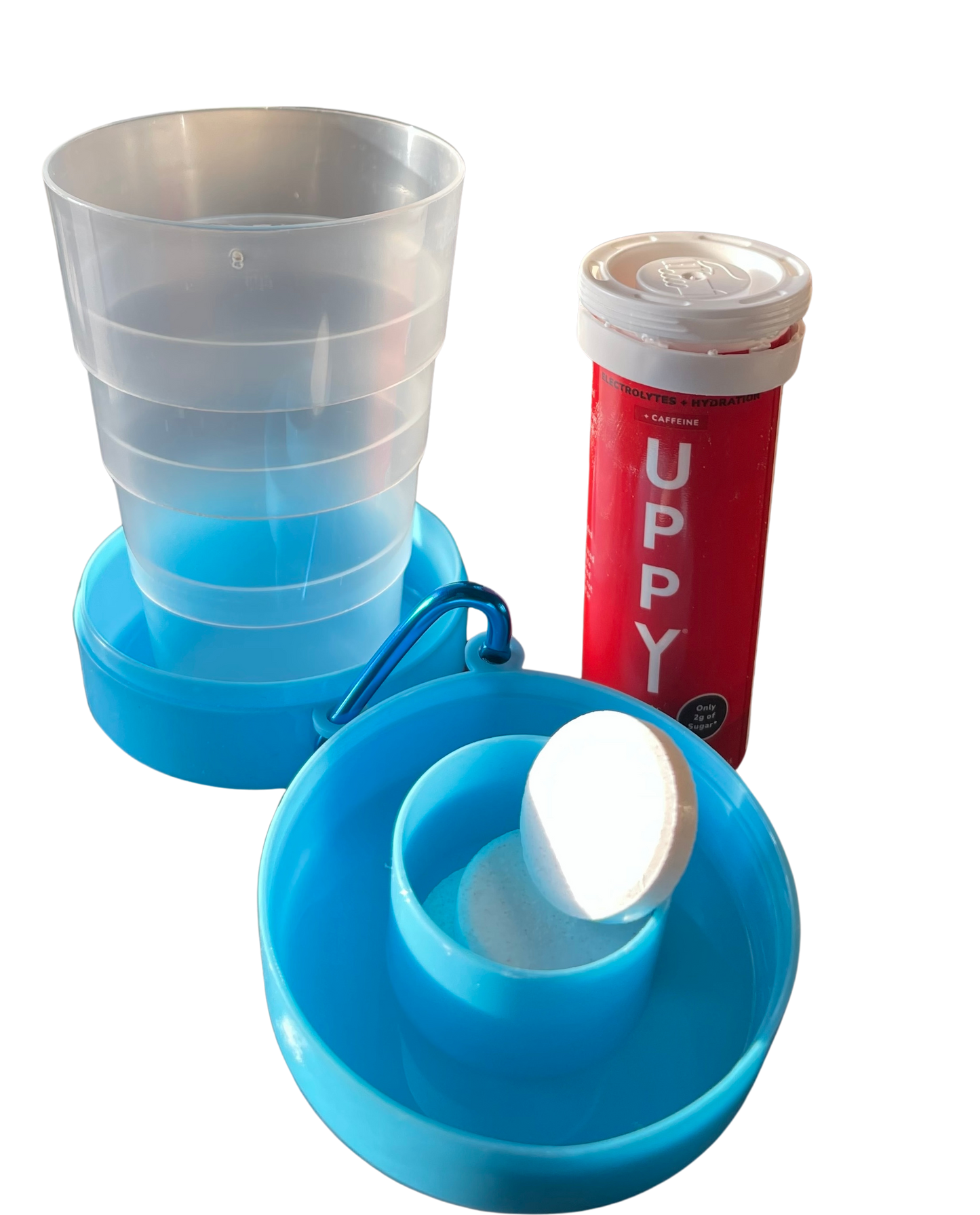 Uppy! On-The-Go Cup with Effervescent Tablet Holder-2