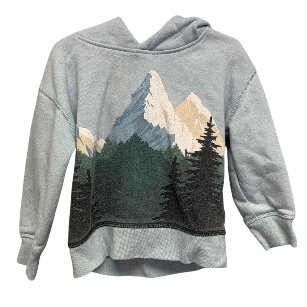 Baby GAP Gender Neutral 3 Years Mountain Range Outdoors Sweatshirt Hoodie