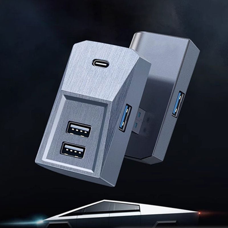 4-Port USB Hub for Model 3 / Model Y | Center Console
