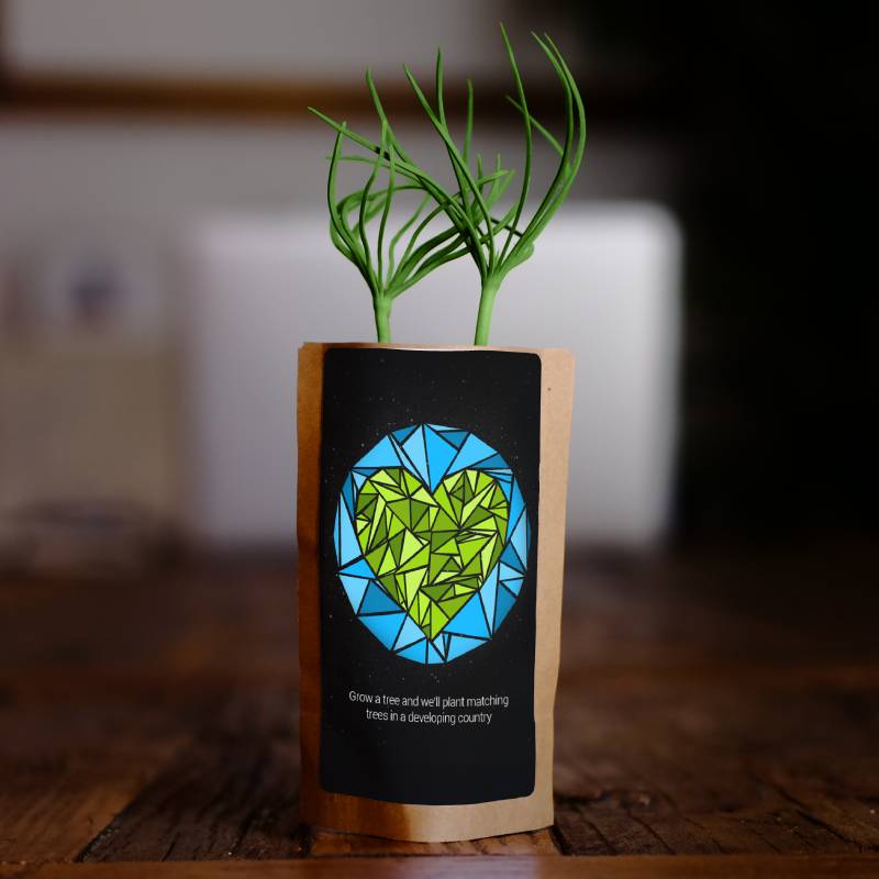 Earth with Heart Tree - Plants 50 Trees-0