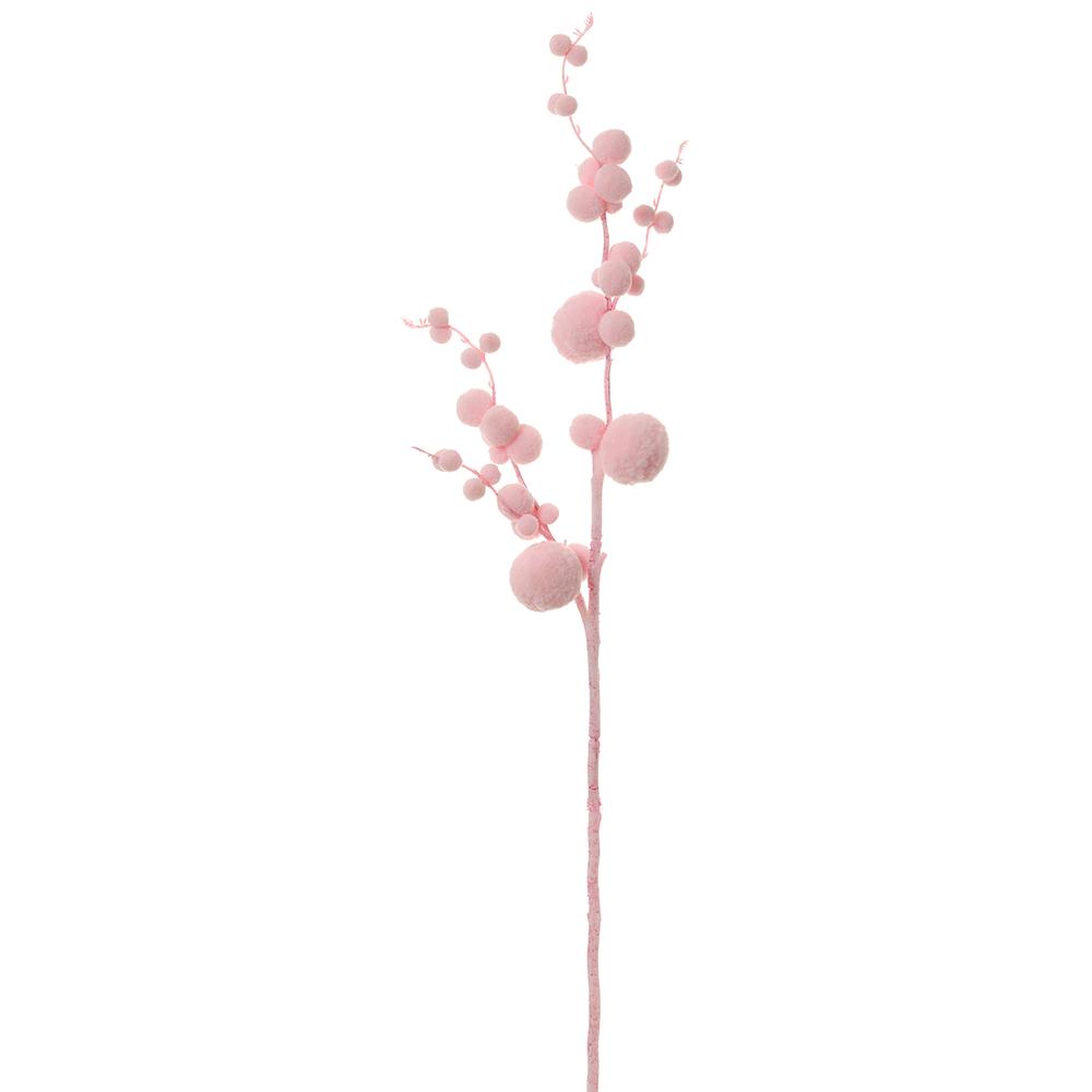 27.5" Pompon Spray Pink-0