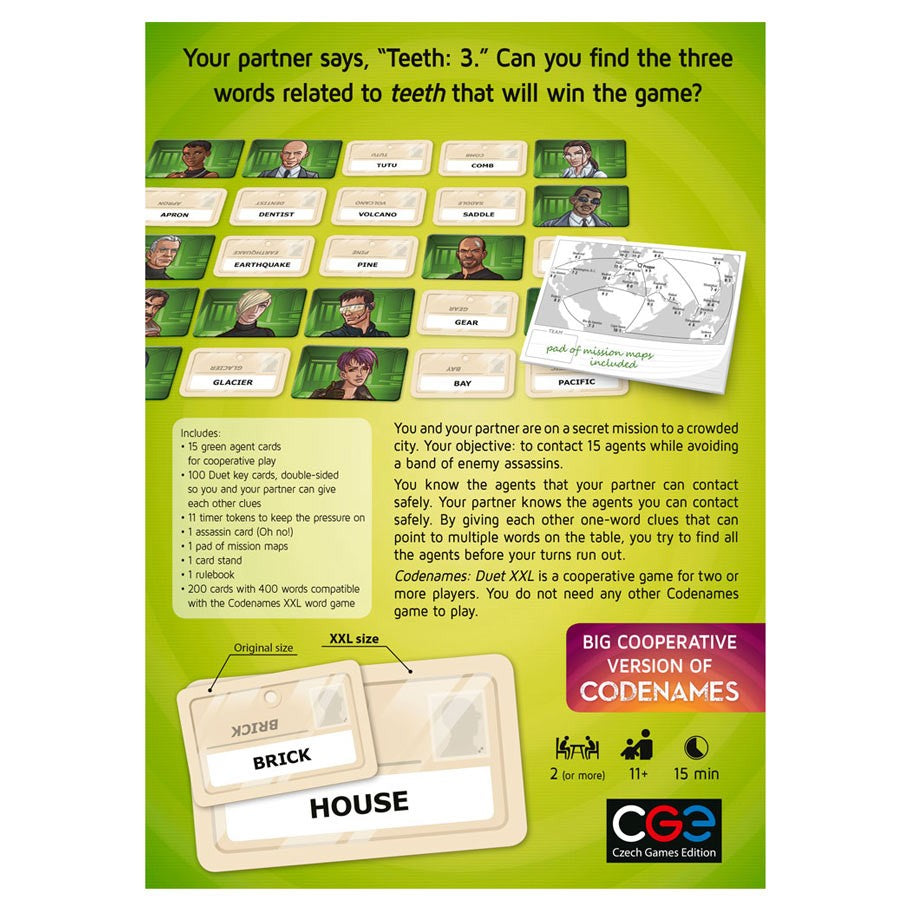Codenames: Duet XXL