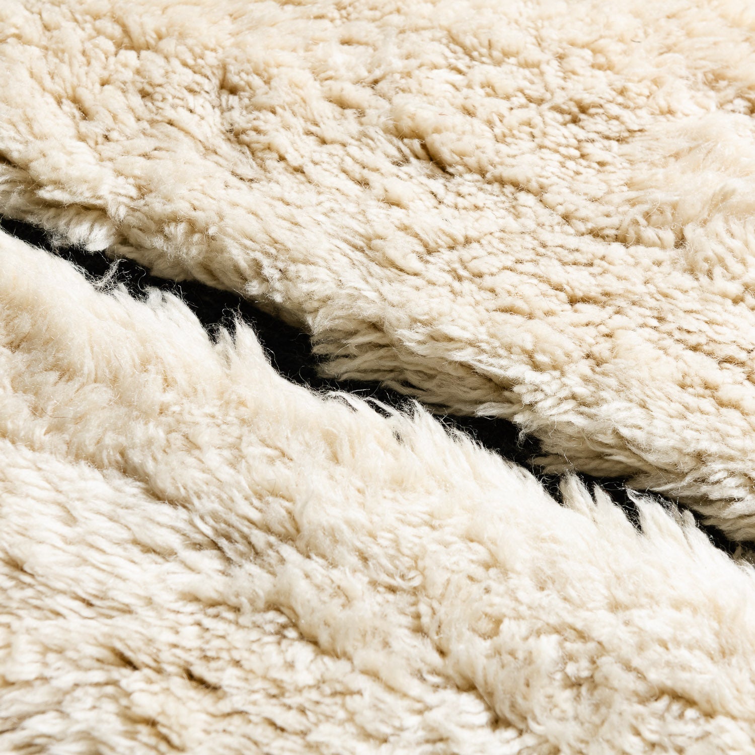 Whispered Echoes - Luxury Shag Moroccan Rug-2