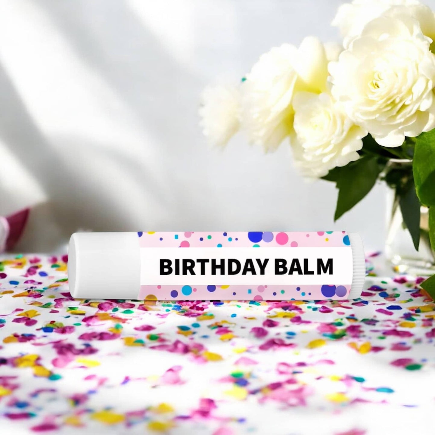 Chapped Lip Balm for Birthday Celebrations
