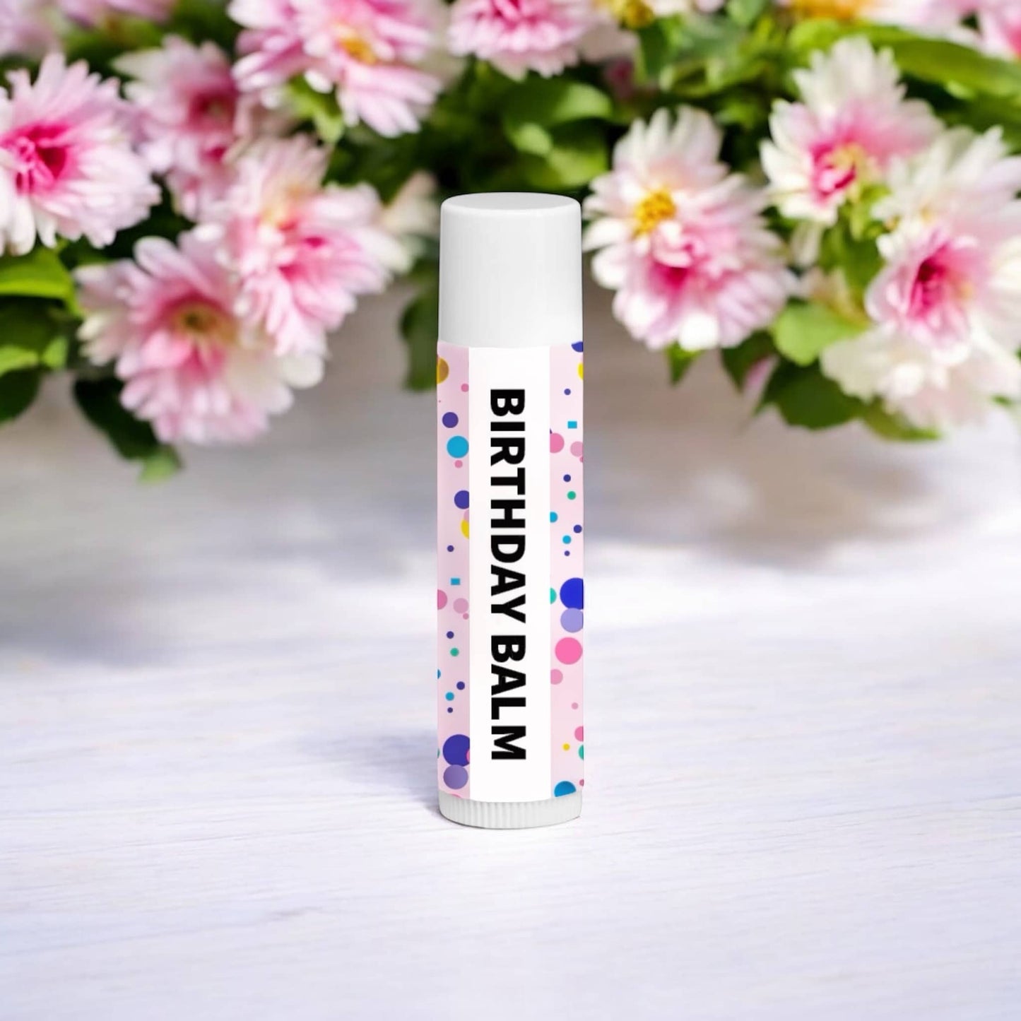 Chapped Lip Balm for Birthday Celebrations
