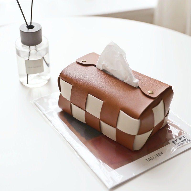 PU Leather Tissue Box Cover