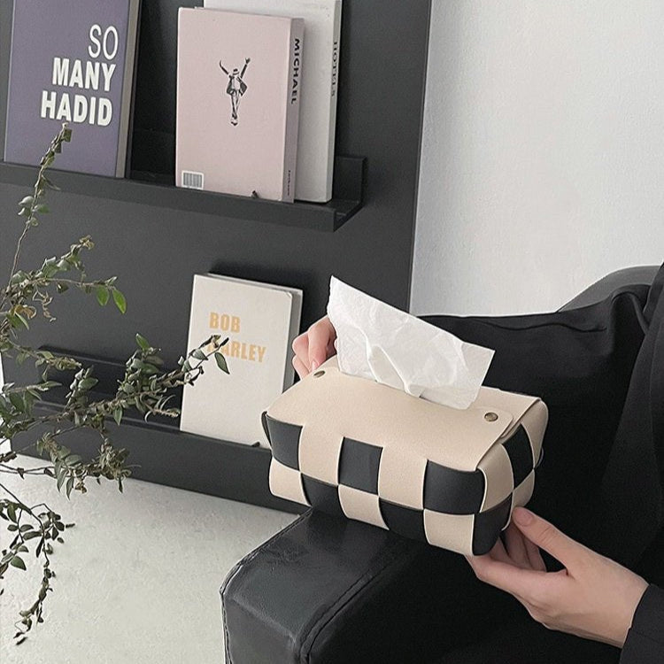 PU Leather Tissue Box Cover