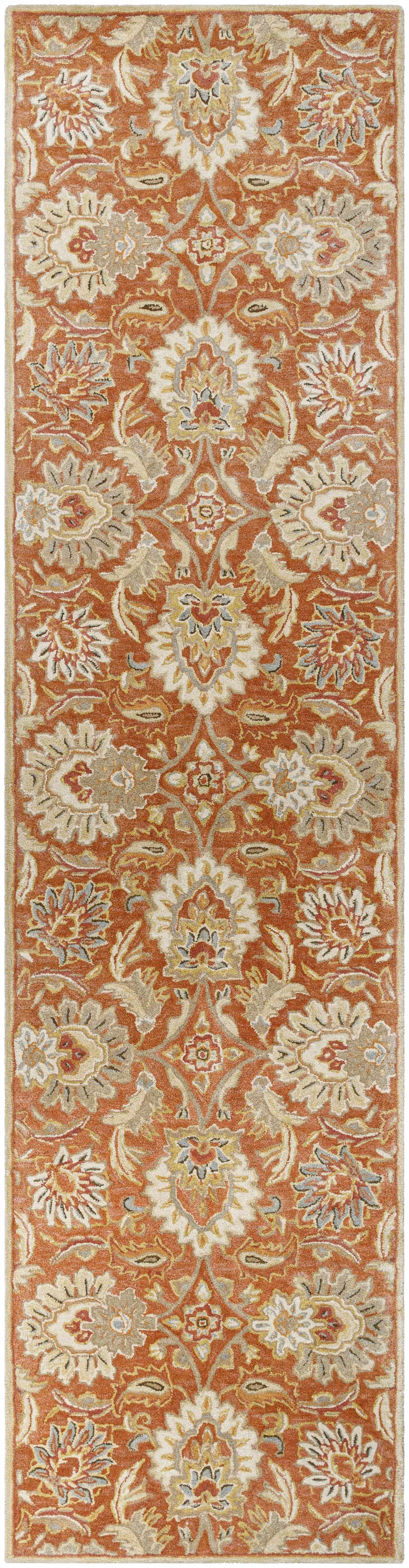 Chesterton Hand Tufted Orange 1112 Area Rug-13