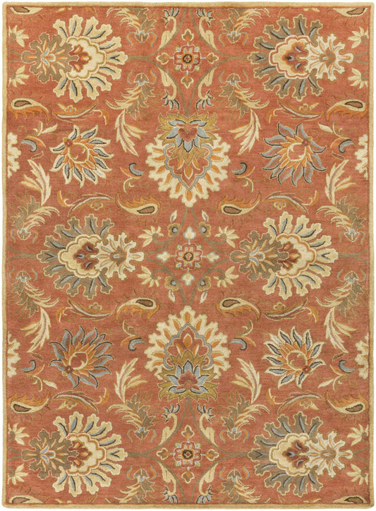 Chesterton Hand Tufted Orange 1112 Area Rug-0