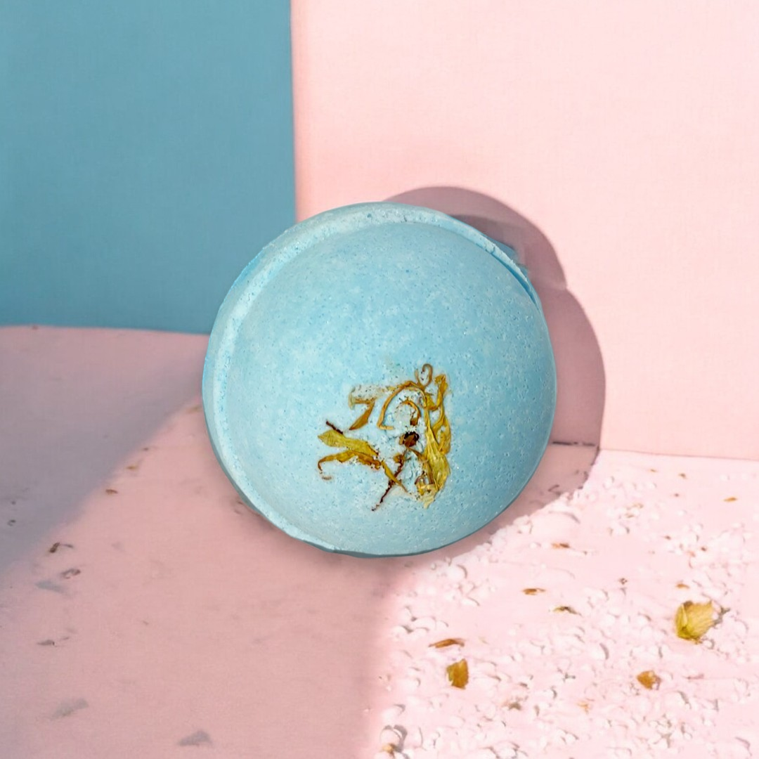 Young Citrus and Hemp Oil Bath Bomb-0