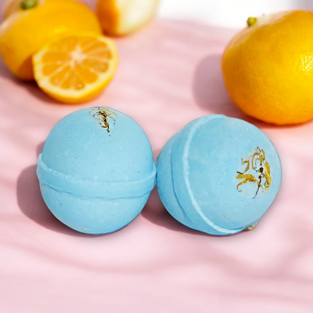 Young Citrus and Hemp Oil Bath Bomb-1