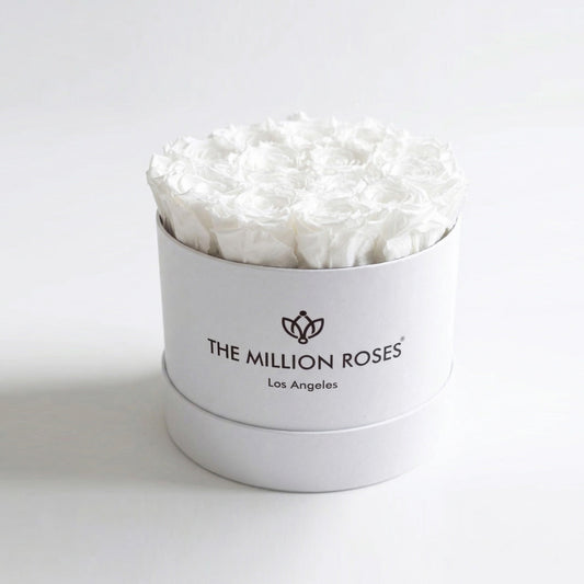 Classic White Box | White Roses