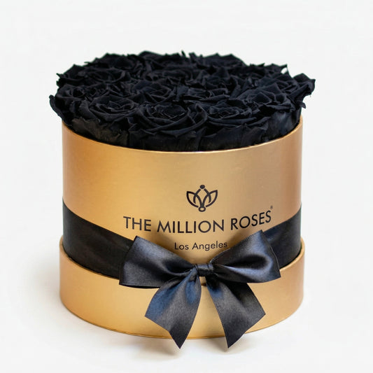 Classic Gold Box | Black Roses
