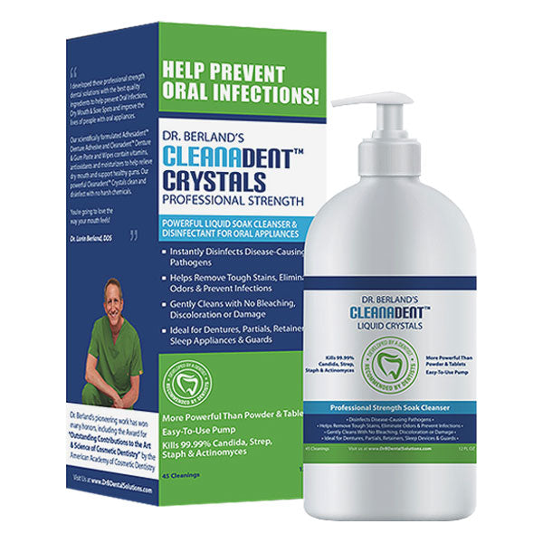 Dr. Berland's Cleanadent Liquid Crystals Oral Appliance Cleanser-0