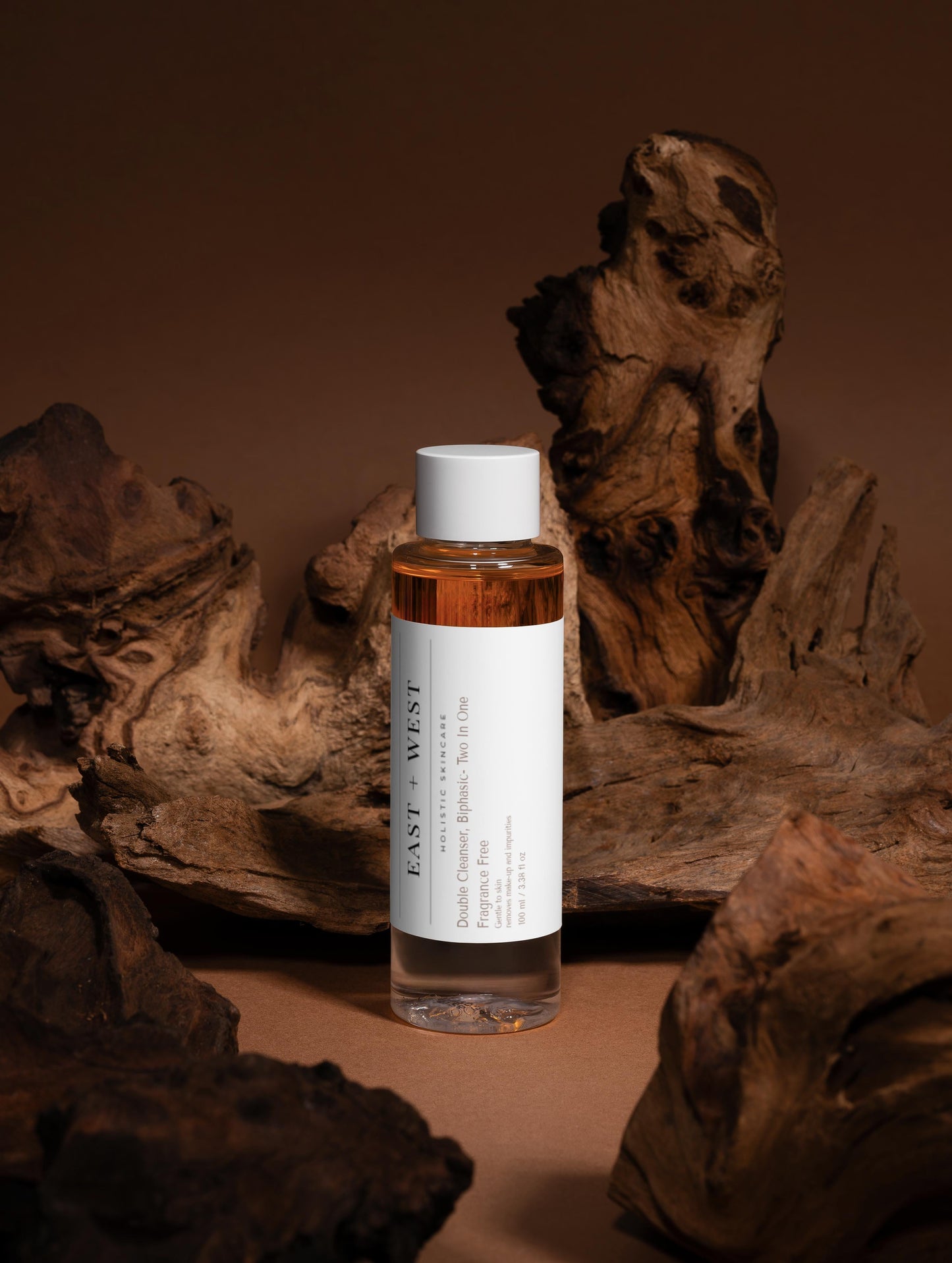 BiPhasic Make-up Remover, Fragrance Free (cleanser/natural oil + water for healthy skin)