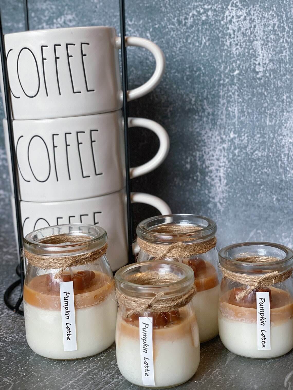 Coffee Candle in Glass Jar-1