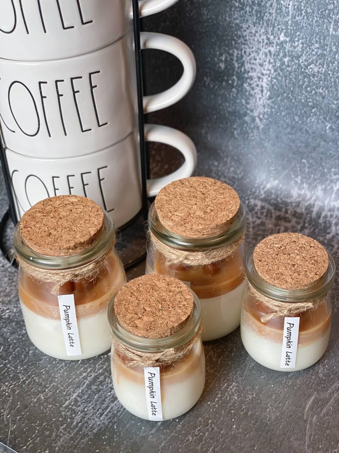 Coffee Candle in Glass Jar-3