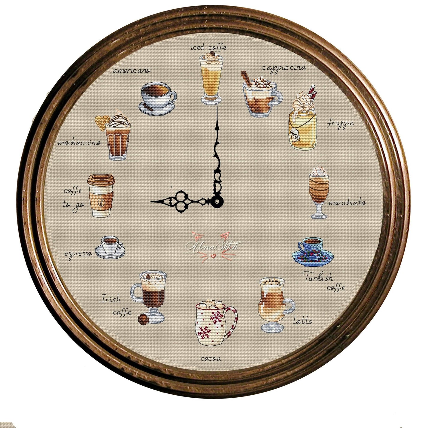 Coffee-set - PDF Cross Stitch Pattern-0
